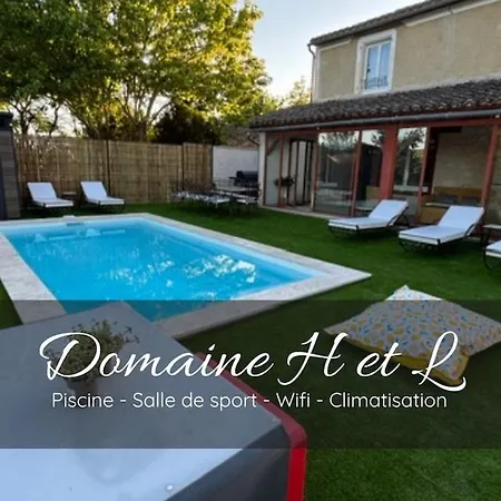 Domaine H & L - 12 Personnes - Piscine Et Climatisation Casa vacanze Lauzerte