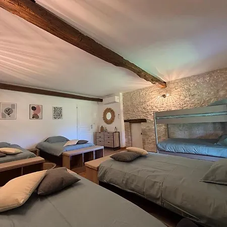 Domaine H & L - 12 Personnes - Piscine Et Climatisation Lauzerte